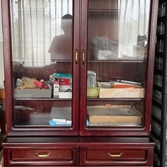 取りに来ていただける方のみ　カリモク　食器棚×2個