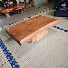 欅 花台 テーブル 手作り