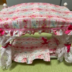 リカちゃんおもちゃセット④　ファミリーカー　プリンセスベッドの画像