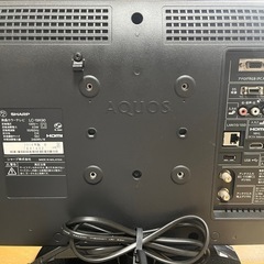 2014年製 SHARP AQUOS 19v型液晶テレビあるLC-19K90 動作確認済の画像