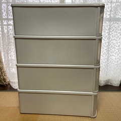 【受け渡し終了しました】フィッツケース　４個セットの画像