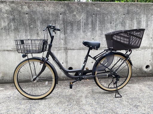 [あさひ]カーグバケット BAA-L 24変速なし　オートライト シティサイクル