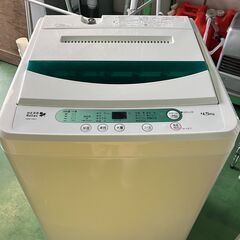 単身様にピッタリ！4.5ｋｇ容量の洗濯機（商品番号：1856）