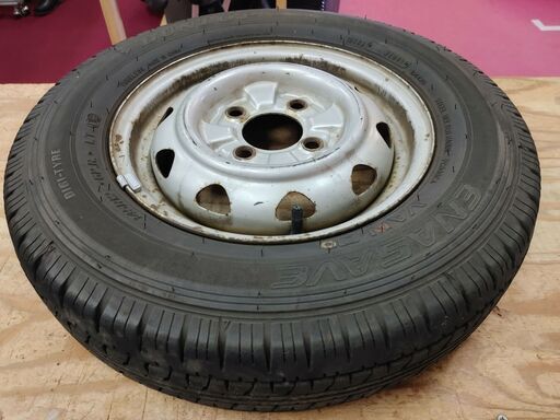 145R12 Dunlop Enasave 4本 7分山