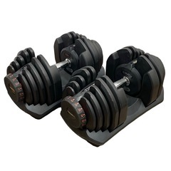 ○総重量80kg/2個セット■可変式ダンベル アジャスタブルダン...