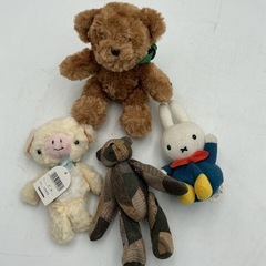 小さなぬいぐるみセットの画像
