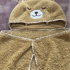 もこもこ　くまのブランケット　の画像