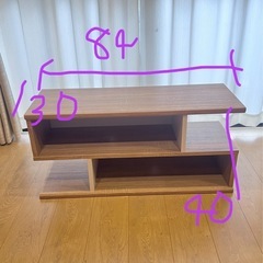 【セットのみ】ニトリのテレビ台とテレビ セットの画像