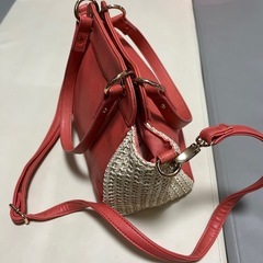 ハンドバッグ　ショルダーバッグ　ピンクの画像