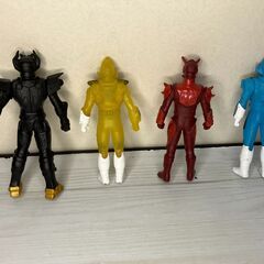 【中古玩具】ヒーロー玩具　仮面ライダー人形セットの画像