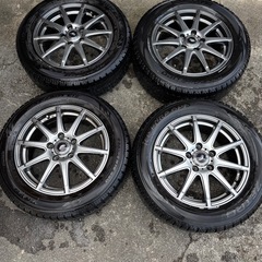205/60R16アルミホイール　スタッドレスタイヤ付き4本セット