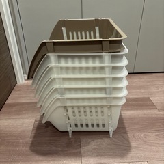 積み重ねバスケット（6段）の画像