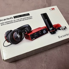 【美品】Focusrite Scarlett Solo Studio G3 セット の画像