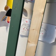 【取引決定】2×4 木材 2本 235cm DIYの画像
