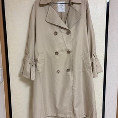 トレンチコート　フリーサイズ　AS KNOW AS Pinky
