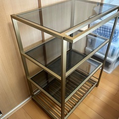 【美品】
ガラスラック
