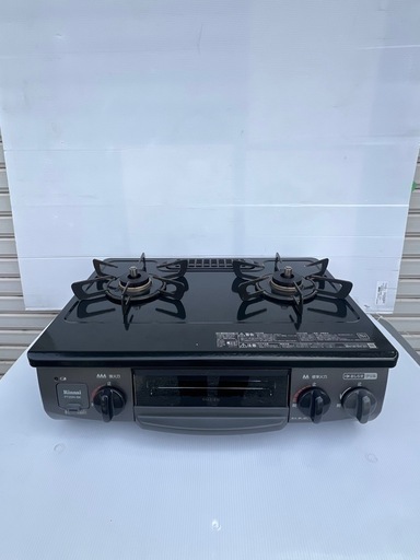 グリル未使用 リンナイガスコンロ 2バーナー