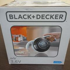 掃除機　BLACK＋DECKER