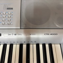 <6/18までお値下げ＞CASIOキーボード　CTK-4000の画像