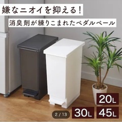ニトリ ゴミ箱 20L ホワイトの画像