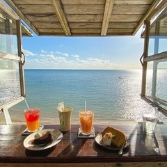 海のカフェ🍽️