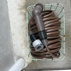 【取引予定】美品：ホース15m タカギ ブラウンの画像