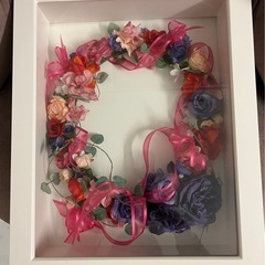 リース　、花冠、壁飾り、一点物
