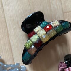 【3個】美しいヘアクリップの画像