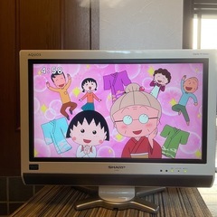 f●■SHARPシャープ 液晶カラーテレビ【AQUOSアクオス】20インチ・LC-20D30・リモコンなしの画像