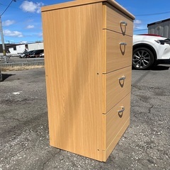 激安出品 美品 4段タンス 丁度良いサイズです！の画像