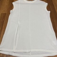 ワッフル素材　カットソー　フリー　夏物の画像