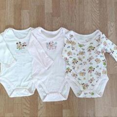 ロンパースセット　90cm　長袖　半袖　ロンパース　UNIQLO有り✨️　女の子　双子　💓出産準備💓の画像