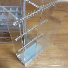 無印　重なるアクリルケース　アクセサリーケース　セットの画像