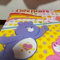 無料　ケアベア　折りたたみ机　子供用 の画像