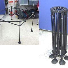 ①日本育児 折りたたみ ベビーサークル グレー系 雲柄 洗えてたためる プレイヤード 赤ちゃん  ☆ 札幌市 北区 屯田 の画像