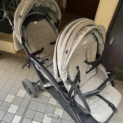 ベビーカー、縦型2人乗り