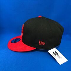 【ジャングルジャングル岸和田店】NEWERA トロントラプターズ メンズ キャップ ブラック レッド ニューエラの画像
