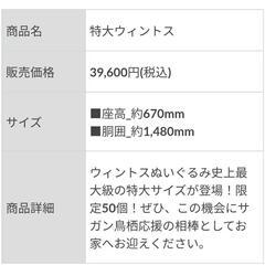サガン鳥栖　特大ウィントス　サイン入りの画像