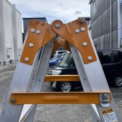 引取り歓迎【愛知県名古屋市】★pica ピカ K-180 はしご兼用脚立 ステップ 階段 はしご 梯子 ハシゴ アルミ 踏み台 足場の画像