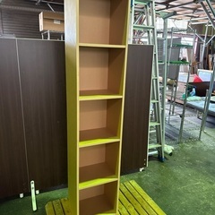 5段本棚　収納棚　カラーボックス