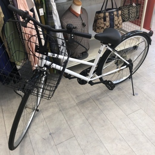 Fit’z シティサイクル　26インチ　A24AA26709 ホワイト　【トレファク堺福田店】