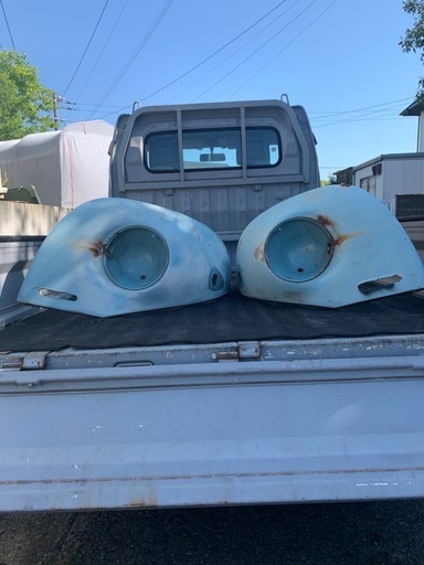 空冷ビートルフロントフェンダー左右セット