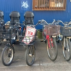 【配送無料🉐】電動アシスト自転車の画像