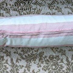 細長い抱き枕、110cm、取り外し可能なカバー
