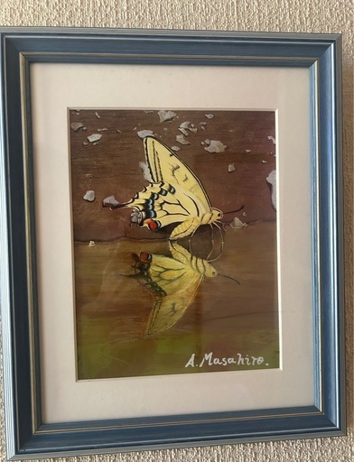 引き取り限定　自作絵画　ポスターカラー