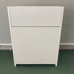 ケーブル収納ラック ボックス ルーター コード ストレージ 配線 隠し 棚　ケース　キャスター　タップ収納　スリム　扉の画像