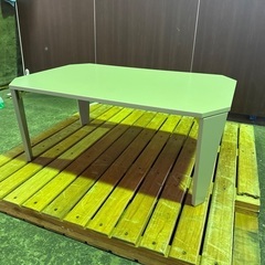 美品 4つ脚折りたたみセンターテーブル・ローテーブル