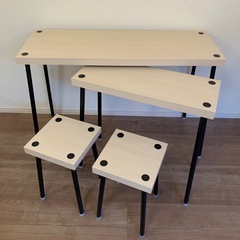 IKEA テーブル&イス　セット