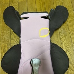 ジョイーチャイルドシートチルト04 ブラウンピンクの画像