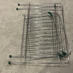 薪ストーブ　灯油ストーブ　ファイヤーガード　折り畳みの画像